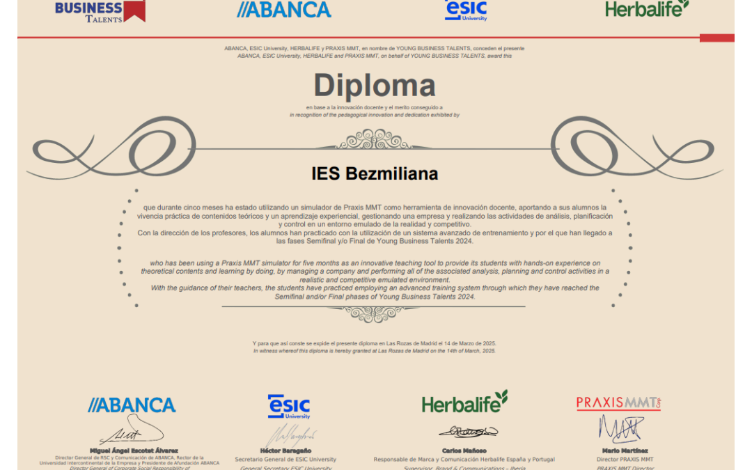Diploma- Young Business Talent
